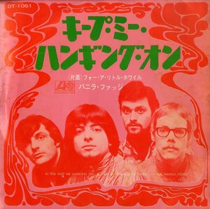 C00167258/EP/バニラ・ファッジ(カーマイン・アピス)「You Keep Me Hanging On / Take Me For A Little While (1968年・DT-1061・サイケ