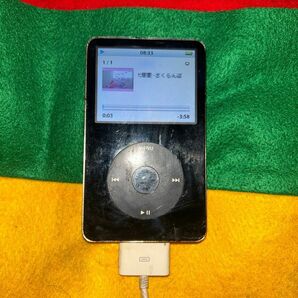 初代iPod classic Apple アップル ブラック　30GB Classic クラシック 希少品　限定販売
