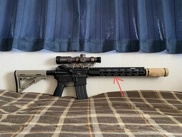 Airsoft Artisan KAC URX6 13インチ　ハンドガード　ナイツ KS-1 AEG GBB MWS