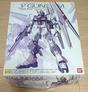 1 jpy ~ MG 1/100 ν Gundam ver.Ka / Junk new Gundam gun pra Mobile Suit Gundam Char's Counterattack Bandai 