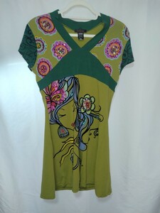  lovely tops tank top One-piece total pattern n ovn size XL