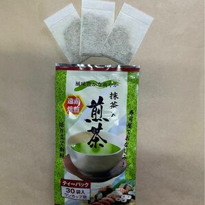 ○ 寿司屋でお馴染みの抹茶入り煎茶パック