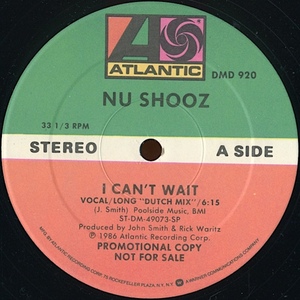 Nu Shooz - I Can't Wait / Larry Levanもプレイした、ガラージとしても人気の80sエレクトロ・クラシック！