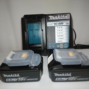 即日発送　新品未使用 Makita 国内純正品　急速充電器 DC18RF　バッテリー BL1860B　×2