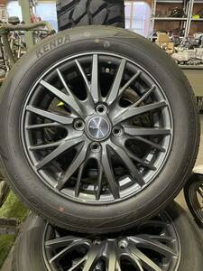 KENDA 155/65R14 WEDSホイール付タイヤ ホイール 軽自動車　14インチ4本セット