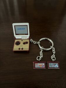 未使用 任天堂 ゲームボーイアドバンス GAME BOY ADVANCE SP キーホルダー ドンキーコング アイスクライマー