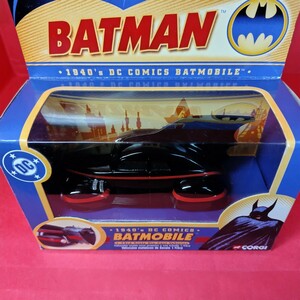 CORGI Batman Collectibles 40’s BATMOBILE BMBV1 S=1/43 DC COMICS バットモービル 1940 初代バットモービル