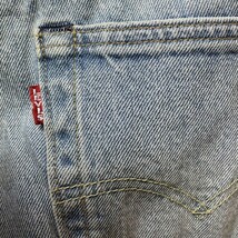 名作復刻! USA製 Levi's リーバイス 501 '93 BIG E ヴィンテージ ハイウエスト テーパード ジーンズ デニムパンツ 赤耳 W28 メンズ 古着_画像6