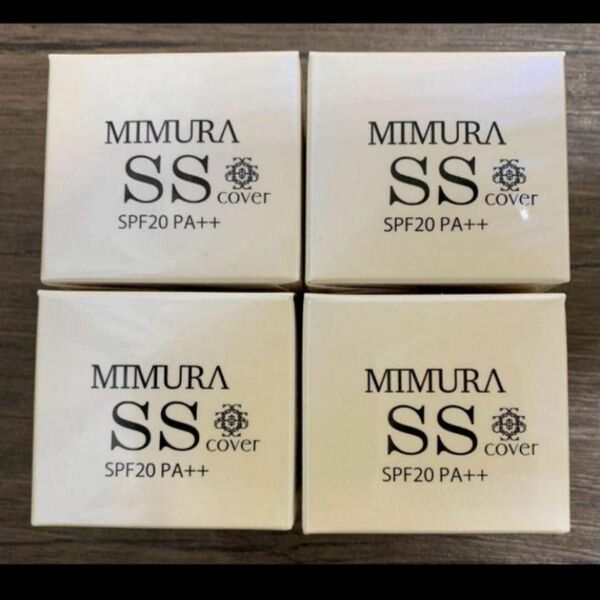 MIMURA ミムラ　スムーススキンカバー 20g X４個　クリーム SPF20