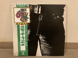 ■良状態のロック・エイジ帯付きLP◆ローリング・ストーンズ／スティッキー・フィンガーズ　◆ROLLING STONES Sticky Fingers ROCK AGE