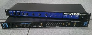 管理番号=c0686391【中古】MOTU 828 & MIDI EXPRESS XT SET JUNK モツ ジャンク 現状渡し