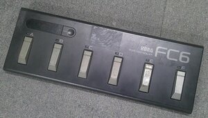  контрольный номер =c0686506[ б/у ]KORG FC6 MIDI FOOT CONTROLLER JUNK Korg Junk текущее состояние доставка 