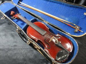 【中古】SUZUKI VIOLIN 鈴木バイオリン １/4 NO.102 1965 JUNK ジャンク 現状渡し