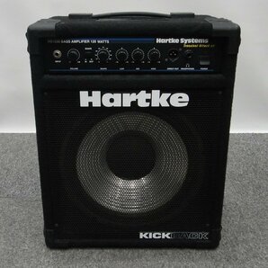 【中古】Hartke ハートキー HS1200 BASS AMPLIFIER 120 WATTS ベースアンプ JUNK ジャンク 現状渡しの画像1