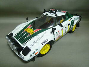 京商 1/18 ランチア ストラトス HF サファリラリー アリタリア 1977 LANCIA STRATOS