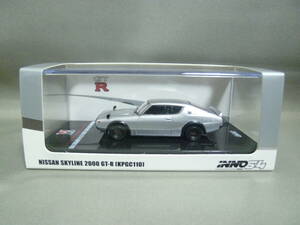 INNO 1/64 日産 スカイライン 2000GT-R KPGC110 ケンメリ シルバー NISSAN skyline