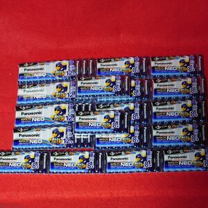パナソニック アルカリ乾電池 エボルタネオ 単3形 8本パック×14個 12本パック×4個160本 LR6NJ/8SW