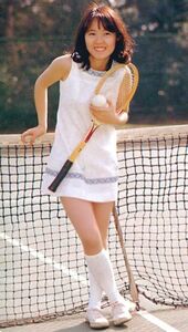 ▽△浅田美代子　テニス　A1サイズ・ポスター