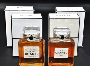 Chanel シャネル No5 PARFUM パルファム 香水 2セット フランス製 箱付き α5G5589