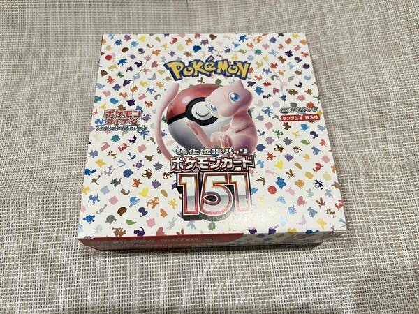 新品未開封★シュリンクなし　ぺりぺり有　ポケモンカード　151　1BOX★宅配便コンパクト