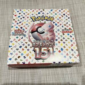 新品未開封★シュリンクなし　ぺりぺり有　ポケモンカード　151　1BOX★宅配便コンパクト