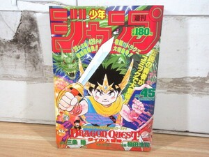 2D1-4「週刊 少年ジャンプ 1989年 45号」ダイの大冒険/連載開始号 巻頭カラー 集英社 平成元年 雑誌 漫画 コミック 現状品