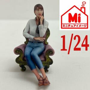 1/24 9-3 フィギュア　完成品　ミニカーに　1/64より大　ミニカーに　ジオラマ　ミニチュア　ミニチュアイメージ