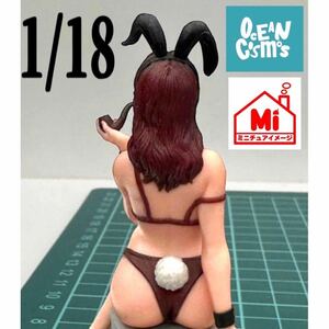 1/18 OC-M0112 リアルフィギュア　フィギュア　完成品　1/64より大　ミニチュアイメージ　塗装済完成品　オーシャンコスモス　ミニカーに