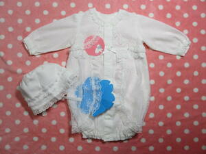  new goods * handmade new life. birth .! off white. baby dress 2 point set summer ~ autumn for ...,.. three .* in present .! 0815