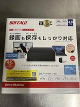 バッファロー 外付けHDD 未開封品 PC用＆TV録画用 静音＆防振＆放熱設計 日本製 4TB ブラック HD-NRLD4.0U3-BA_画像1