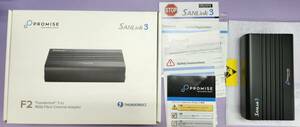 PROMISE SANLink3 F2 Thunderbolt3 16Gbps Fibre Channelアダプタ