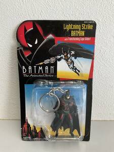 ★未開封★ Lightning Strike BATMAN キーホルダー　変形ケープグライダー　※パッケージに傷みあり