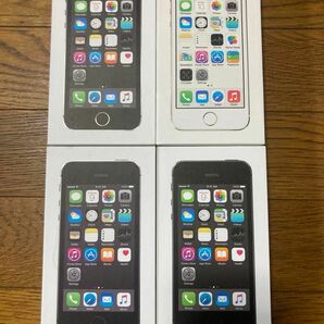 【箱のみ】iPhone5S 空箱4個セット