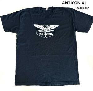 バンドT ANTICON アンチコン 蟻ロゴ　Made in USA XL