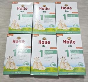 オーガニック ホレ Holle Step 粉ミルク ヤギ粉ミルク ヤギ 牛 PRE 新生児用