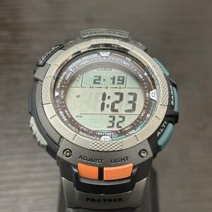 カシオ CASIO プロトレック PROTREK PRW-1000J 稼働品 デジタル ソーラー メンズ 腕時計 
