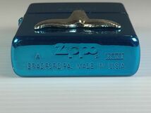 N10-006-0511-162　【中古】Zippo　ジッポ　ライター　オイルライター　2000年製　ブルー　LIMITED EDITION　アメリカ製　1スタ_画像8