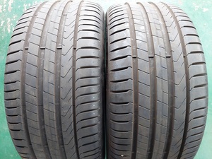 中古 2本 ピレリ Cinturato P7 255/40R18 ランフラット 2023年製