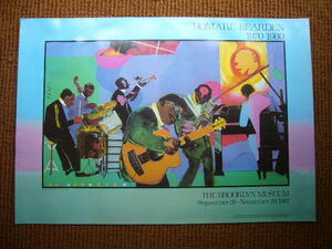 ジャムセッションのポスター　ロメール・ベアデン　ROMARE BEARDEN 1970-1980 THE BROOKLYN MUSEUM Jamming at the Savoy