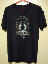 ビンテージ RIDE TO LIVE スカルウイング Tシャツ 袖ポケット_画像2