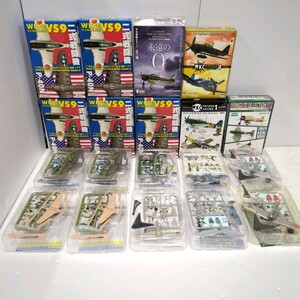 A21#1 иен ~ не собран товар F-toys Wing комплект коллекция серии 1/4/12/VS9/ вне .... 0 10 пункт суммировать комплект 