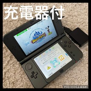 充電器付！Nintendo new3DS LL メタリックブラック ニンテンドー