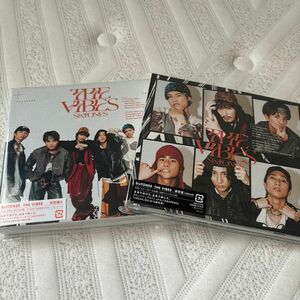 ▼初回盤A DVD付 BOX仕様 SixTONES CD+DVD/THE VIBES 2024/1/10発売 ＋通常盤