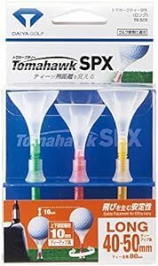 ダイヤゴルフ(DAIYA GOLF) ゴルフティー トマホークティーSPX ロング・ショート 大型ヘッドでボールが乗せやすい スム