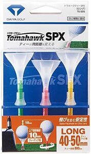 ダイヤゴルフ(DAIYA GOLF) ゴルフティー トマホークティーSPX ロング・ショート 大型ヘッドでボールが乗せやすい スム