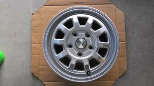 ☆★Weds　VICENTE　06　5Jx14　＋48　PCD114.3　5H　Silverー　アルミWheels　1本　Used item★☆No2