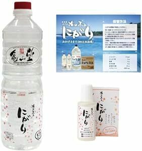 亀山堂 マグネシウム 赤いにがり ドリンク 1L [ にがり ＆ 専用小分けボトル20ml ＆ 説明書付き ］ 豆