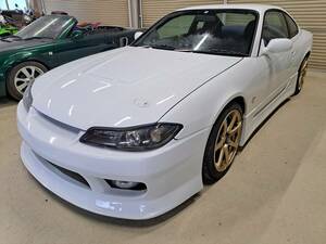 Nissan 1940Silvia スペックR ６MT turbo 走行11.2万㌔ Ready for drifting Pearl Vehicle inspectionincluded New vehicle保証書等AllYes