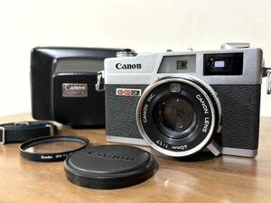 【整備済み】Canon Canonet QL17 GⅢ フィルムカメラ レンジファインダー 40mm f1.7 