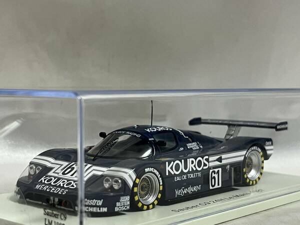 ケース未開封 スパーク 1/43 ザウバー メルセデス C9 1987 ル・マン H.Pescarolo M.Thackwell H.Okada